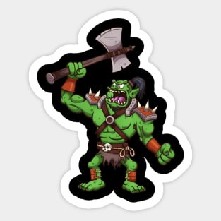 Troll Chief Sticker